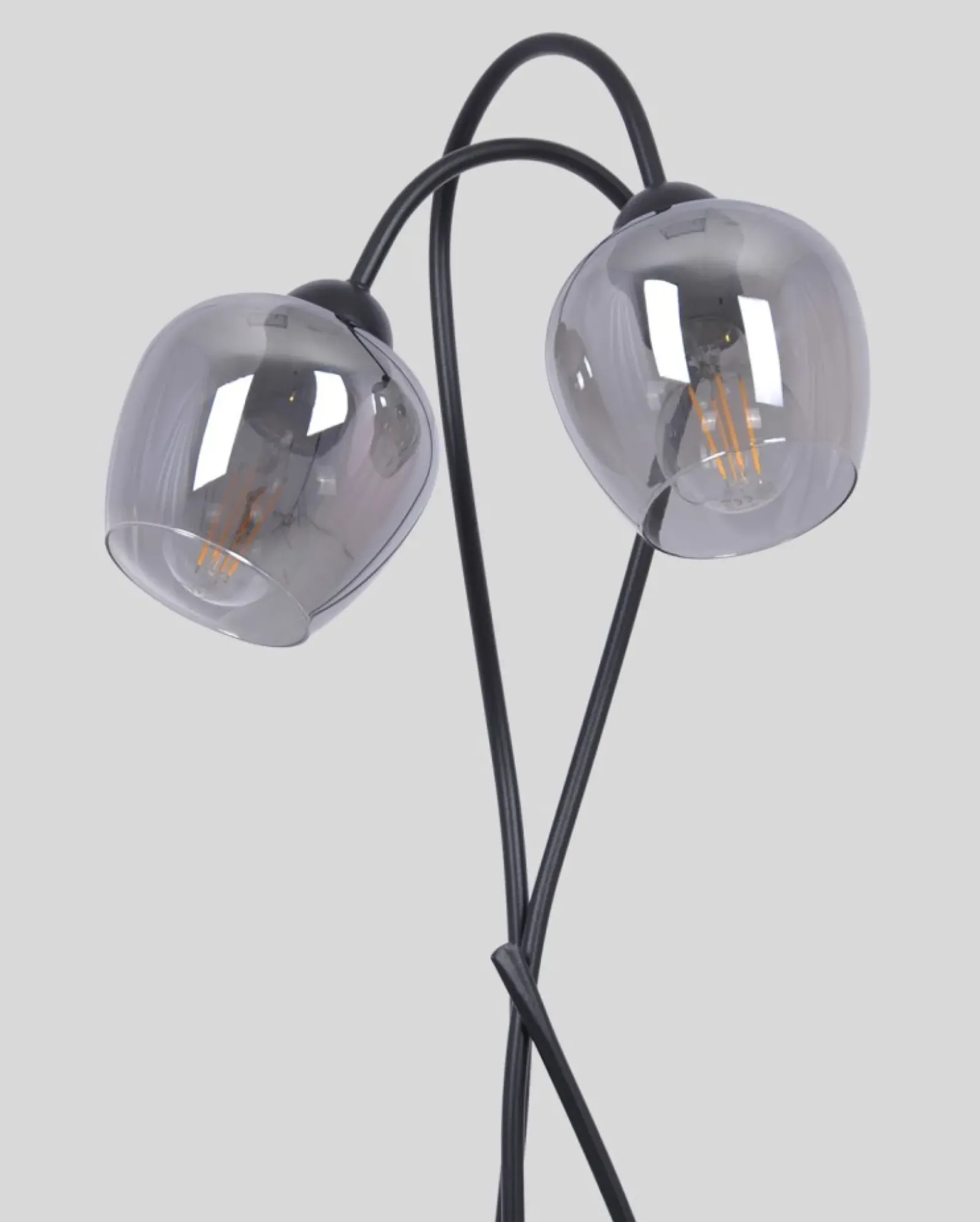 Sklep Kaja Wysoka lampa stojąca w kolorze grafitowym K-5198 z serii SARA | Kaja* Tradycyjne Lampy Podłogowe|Lampy Podłogowe