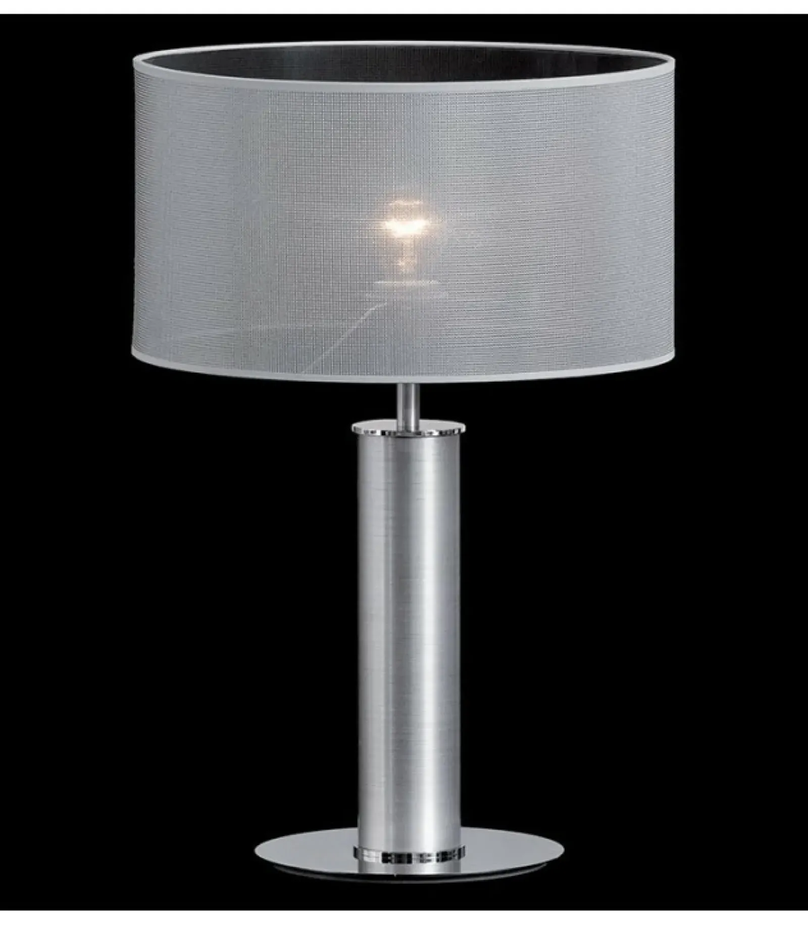 Sklep Kaja Wysoka, metaliczna lampa stołowa do salonu 67548 NODO | Kaja* Lampki Stołowe Z Abażurem|Tradycyjne Lampki Stołowe