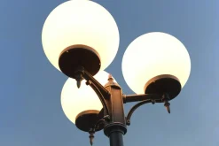 Sklep Kaja Wysoka, regulowana lampa ogrodowa OGMWN 3 300 z serii KULE CLASSIC | Kaja Oświet* Latarnie Ogrodowe|Lampy Ogrodowe Stojące