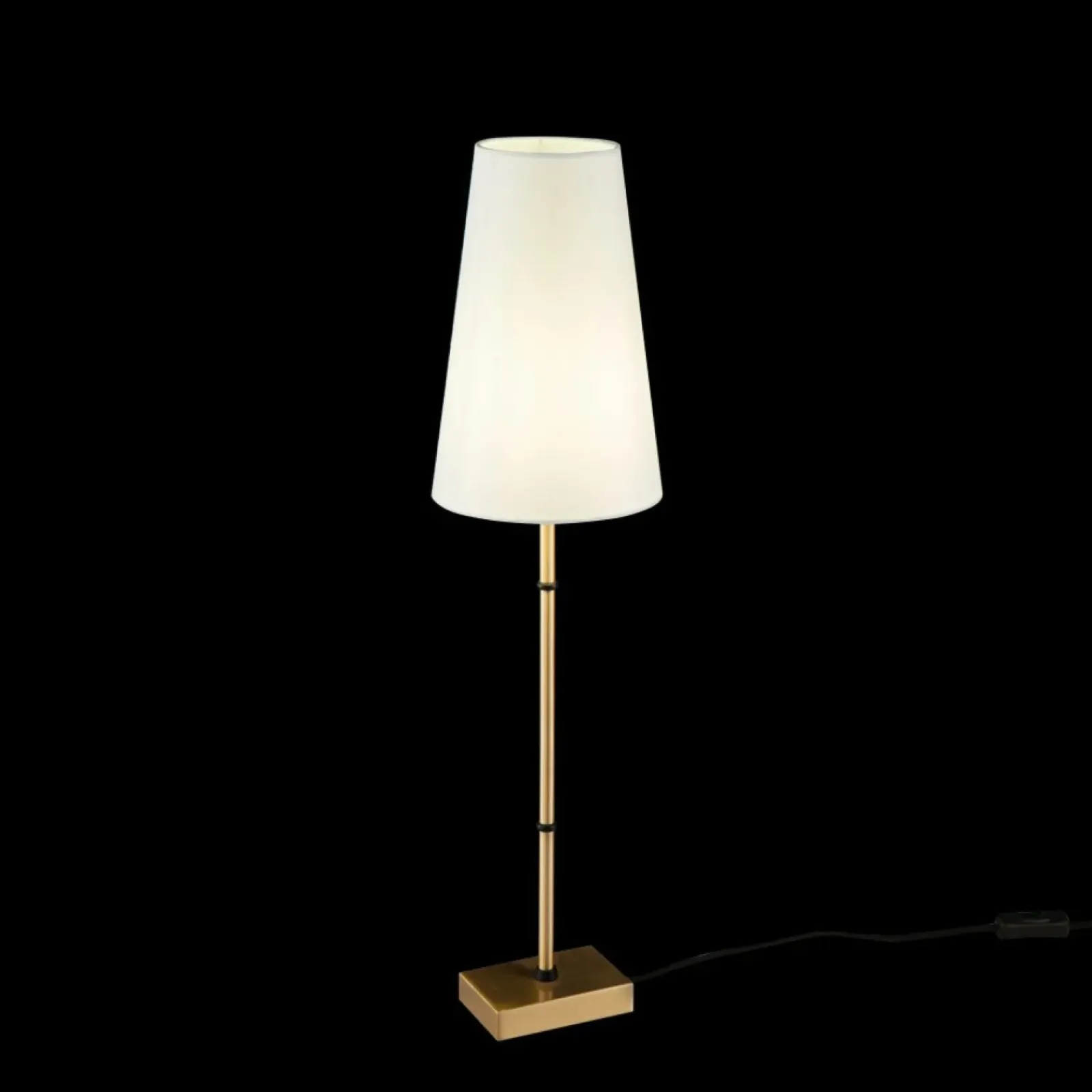Sklep Kaja Wysoka, smukła lampa stołowa H001TL-01BS ZARAGOZA | Kaja Oświetlenie* Tradycyjne Lampki Stołowe