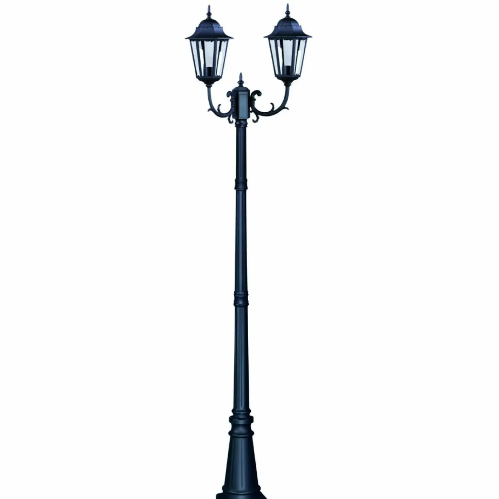 Sklep Kaja Wysoka zewnętrzna lampa stojąca K-7006A2/2 czarna LOZANA | Kaja* Latarnie Ogrodowe|Lampy Ogrodowe Stojące
