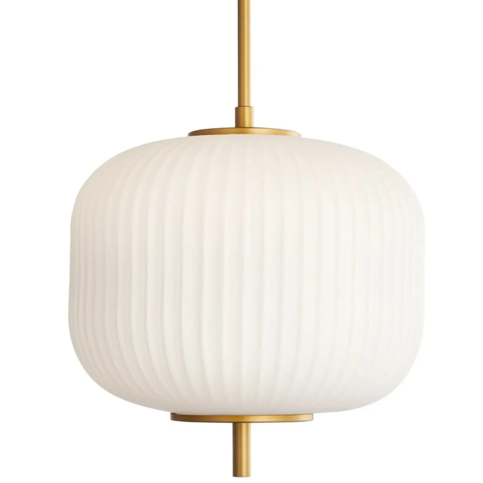 Sklep Kaja Wyszukana lampa wisząca z kloszem PND-28798A-1-GD-WH z serii OLMETO Cheap
