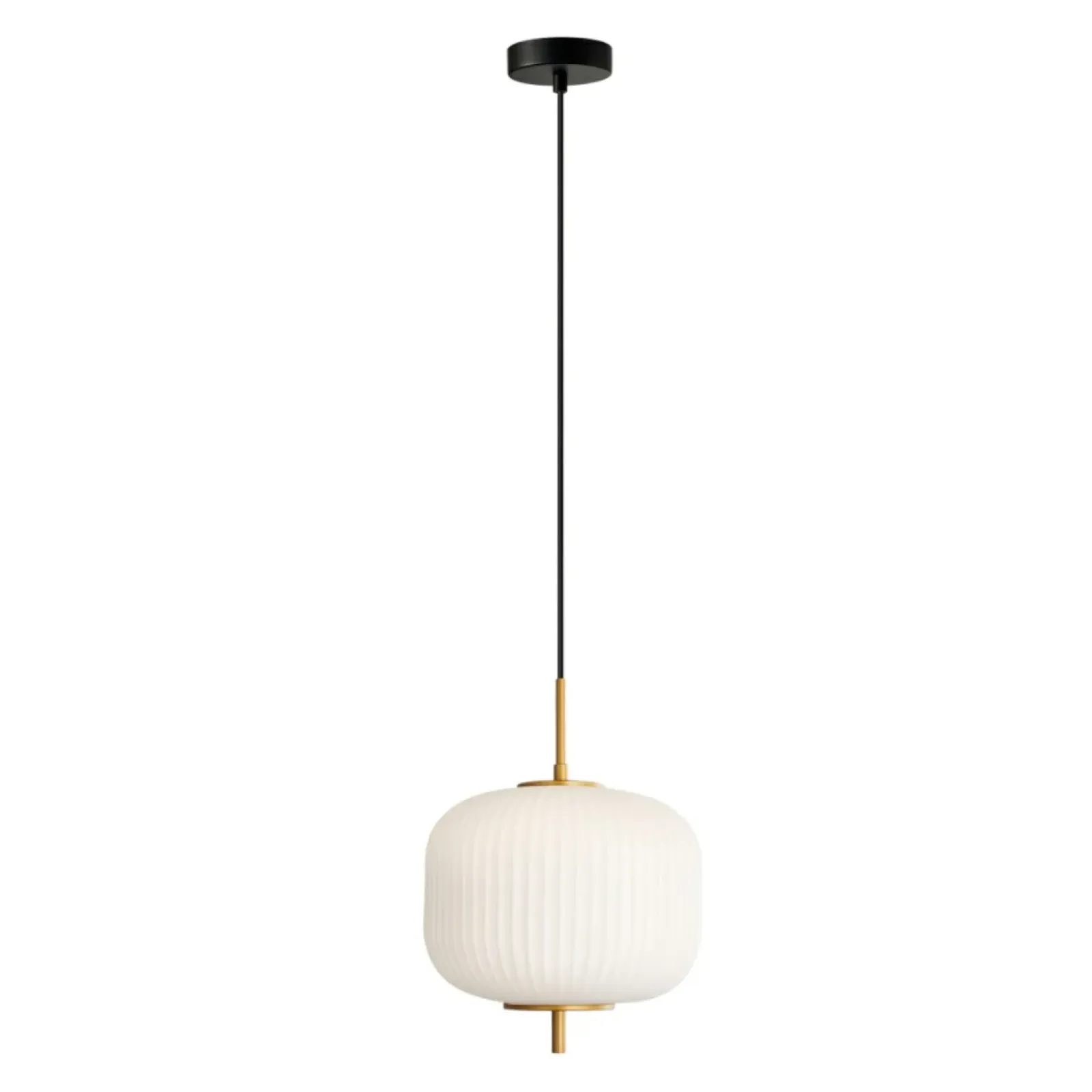 Sklep Kaja Wyszukana lampa wisząca z kloszem PND-28798A-1-GD-WH z serii OLMETO Cheap