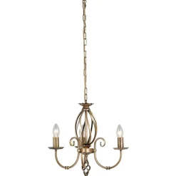 Sklep Kaja Wytworna lampa wisząca do jadalni ART3-AGD-BRASS z serii ARTISAN* Randole Tradycyjne