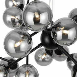 Sklep Kaja Wytworna lampa wisząca, do salonu MOD545PL-24B z serii DALLAS | Kaja czarny Online