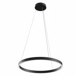Sklep Kaja Żyrandol czarna obręcz LED ⌀60cm MOD058PL-L32B4K RIM | Kaja Sale