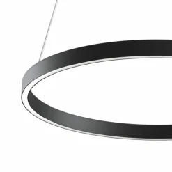 Sklep Kaja Żyrandol czarna obręcz LED ⌀60cm MOD058PL-L32B4K RIM | Kaja Sale