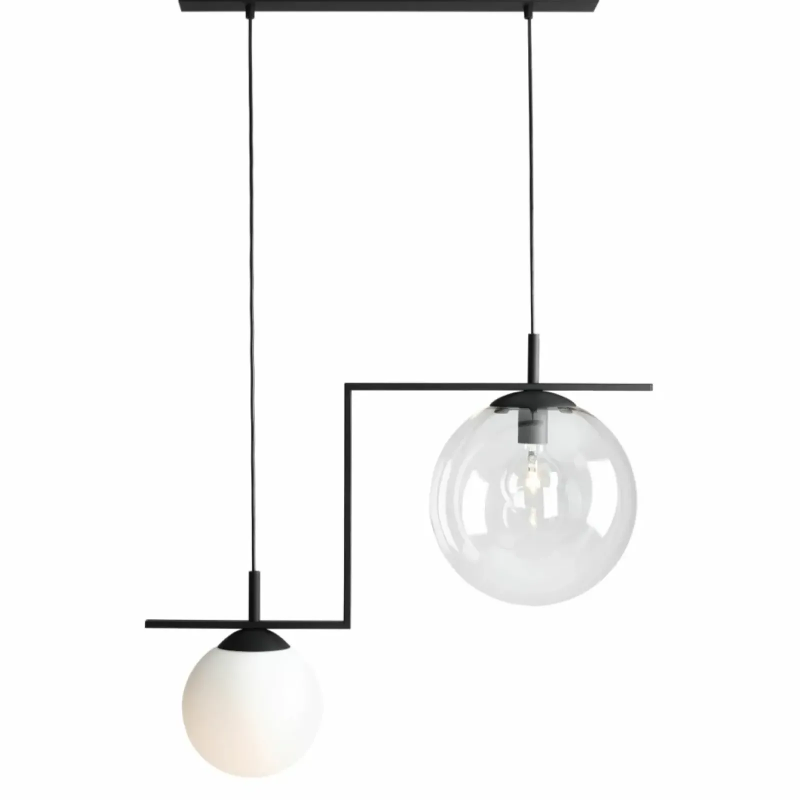 Sklep Kaja Żyrandol czarny na duży gwint do salonu 1038H1 ZAC | Kaja Oświetlenie Zadzwońporabattel.783200183(8-16)/mailsklep@kaja.com.pl Shop