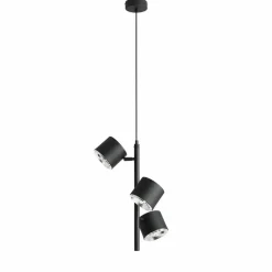 Sklep Kaja Żyrandol czarny z ruchomymi reflektorami 1047E BOT | Kaja Oświetlenie Zadzwońporabattel.783200183(8-16)/mailsklep@kaja.com.pl Discount