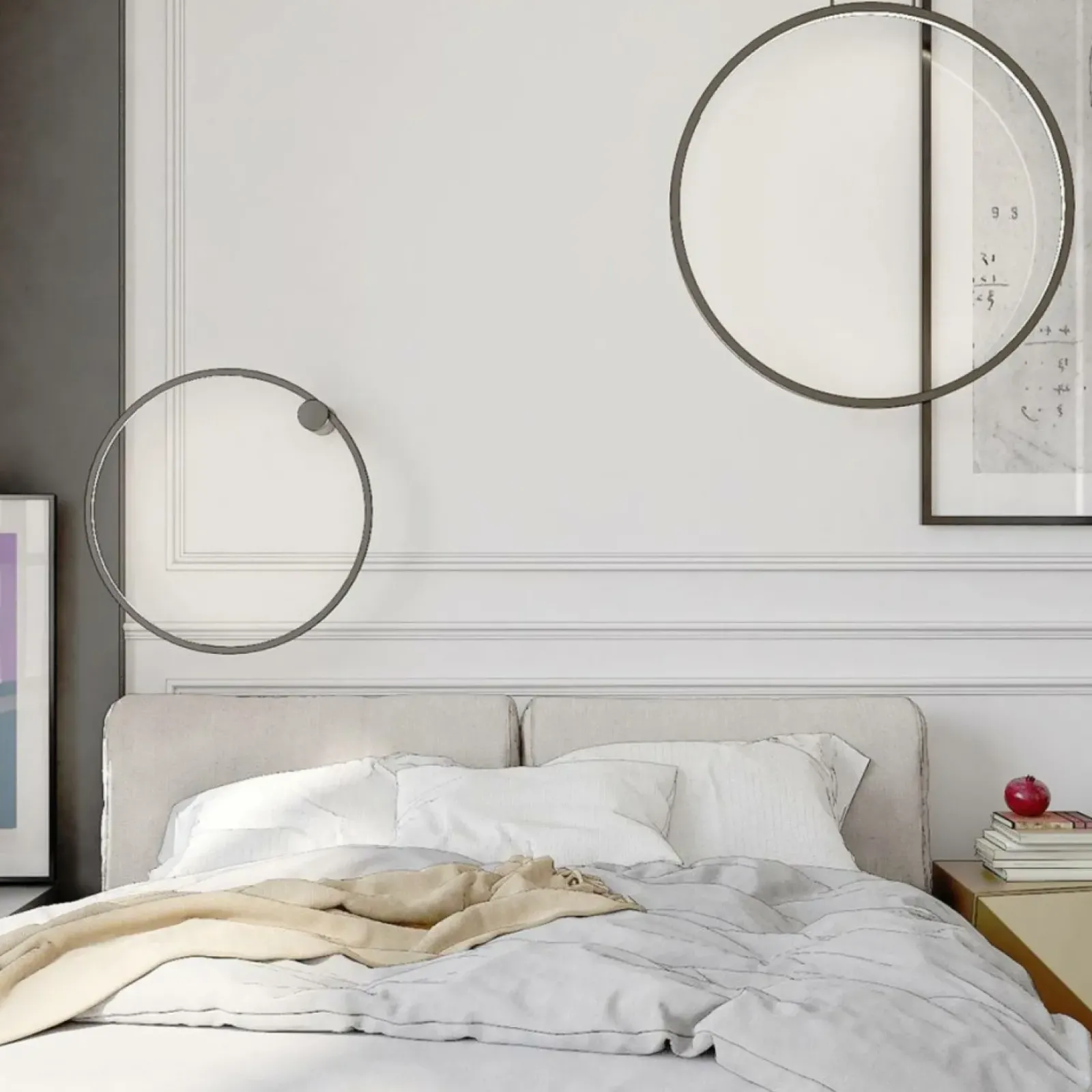 Sklep Kaja Żyrandol do łazienki LED 3000K LP-999/1P S BK MIRROR | Kaja Clearance