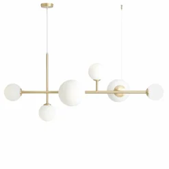 Sklep Kaja Żyrandol duży złoty elegancki do salonu 1092K40 DIONE | Kaja Zadzwońporabattel.783200183(8-16)/mailsklep@kaja.com.pl Outlet