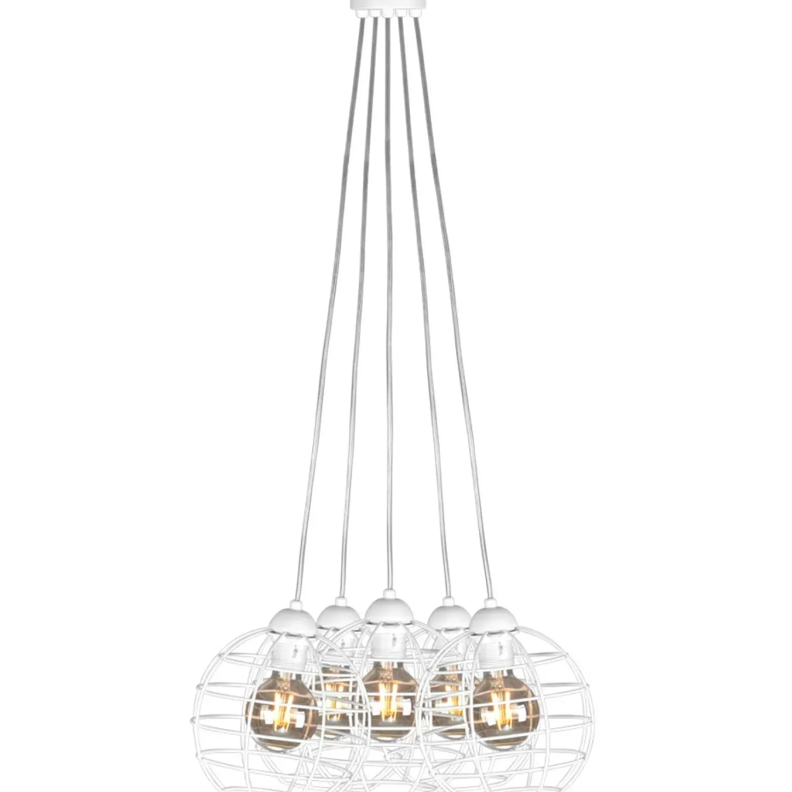 Sklep Kaja Żyrandol K-3952 z serii BASKET WHITE New