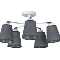 Sklep Kaja Żyrandol K-3761 z serii CALABRIA - szary Outlet