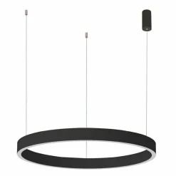 Sklep Kaja Żyrandol LED ⌀80 PND-56215-080RPP-BK-3KS4K-TRDIMM BRASCO DOWN | Kaja Outlet