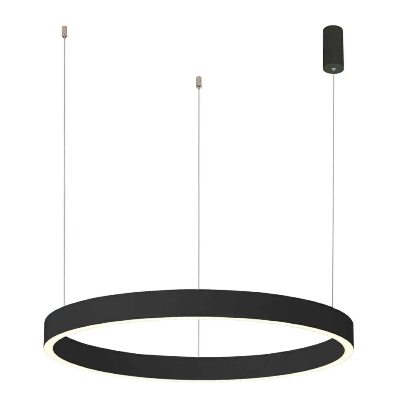 Sklep Kaja Żyrandol LED ⌀80 PND-56215-080RPP-BK-3KS4K-TRDIMM BRASCO DOWN | Kaja Outlet