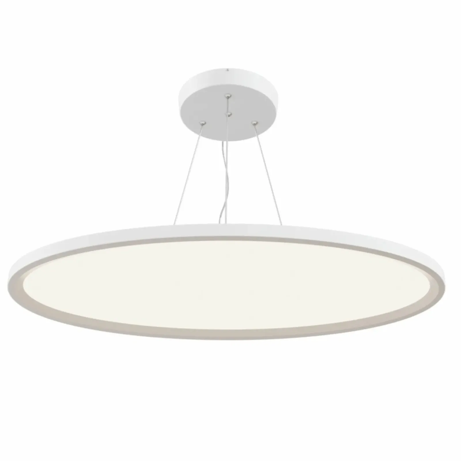 Sklep Kaja Żyrandol LED koło 78cm neutralna MOD057PL-L78W4K COSMOS | Kaja biały New