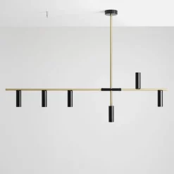 Sklep Kaja Żyrandol w kolorze mosiądzu do salonu 1083K40 TREVO | Kaja Oświetlenie Zadzwońporabattel.783200183(8-16)/mailsklep@kaja.com.pl Best Sale