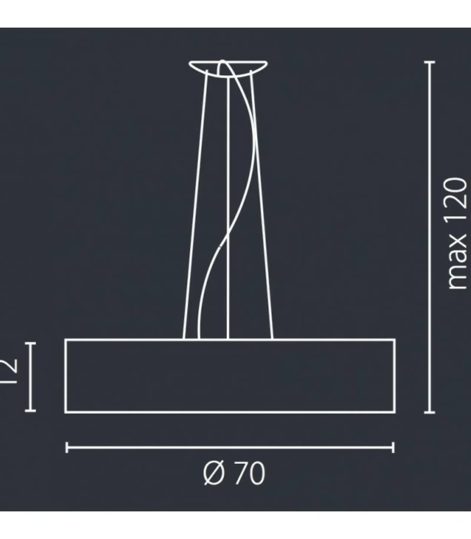 Sklep Kaja Żyrandol z abażurem ⌀70cm regulowany zwis 67251 TONGA | Kaja Shop
