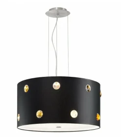Sklep Kaja Żyrandol z abażurem, regulowany zwis 67239 RONDO | Kaja Oświetlenie Shop