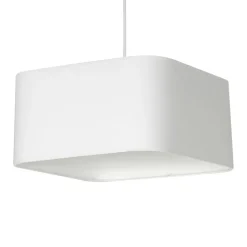 Sklep Kaja Żyrandol z białym, kwadratowym abażurem ML6362 NAPOLI | Kaja Store