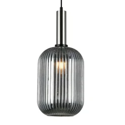 Sklep Kaja Żyrandol z ozdobnym kloszem PND-5588-1L-SC+SG ANTIOLA | Kaja Sale