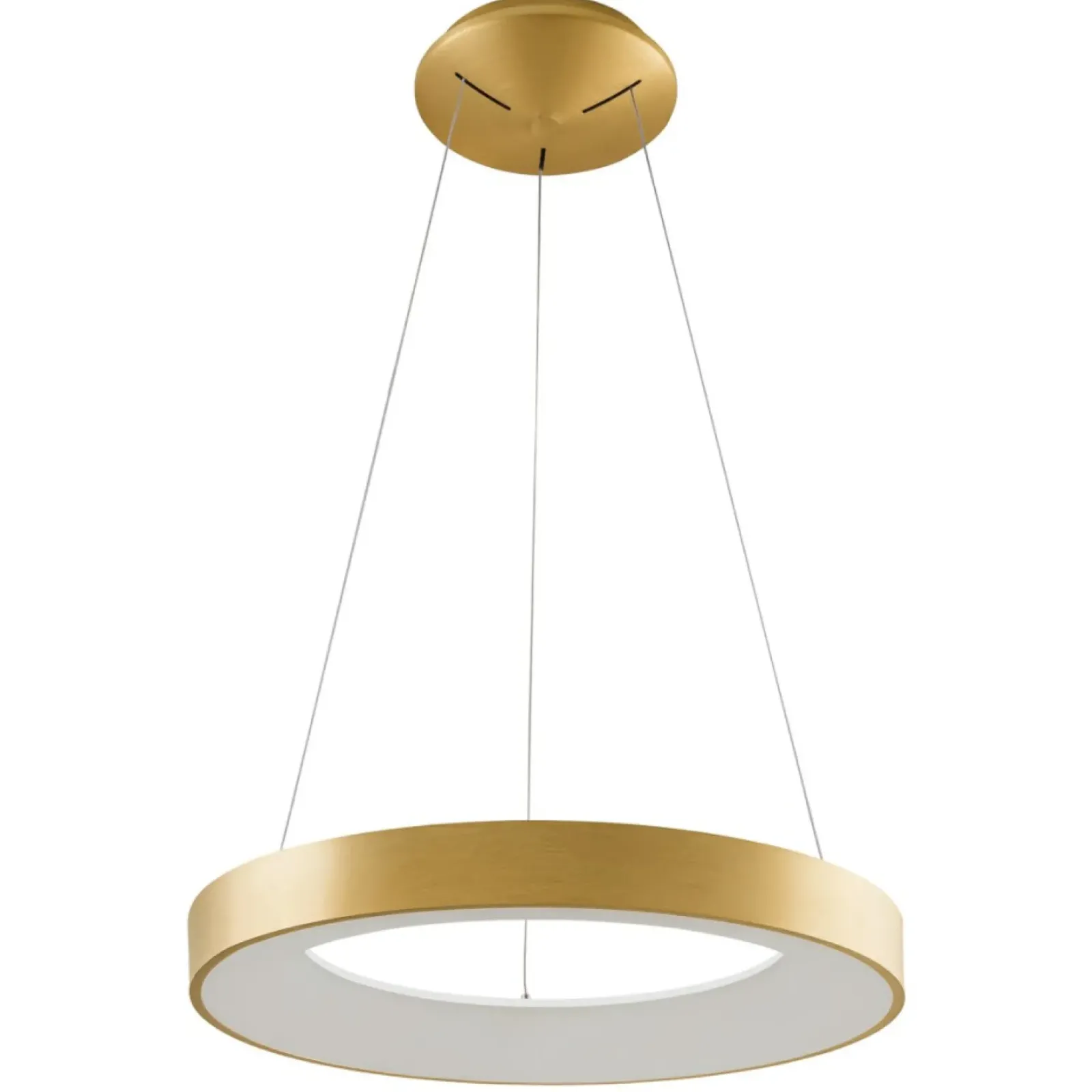 Sklep Kaja Żyrandol złota obręcz LED ⌀48cm 5304-840RP-GD-3 GIULIA | Kaja New