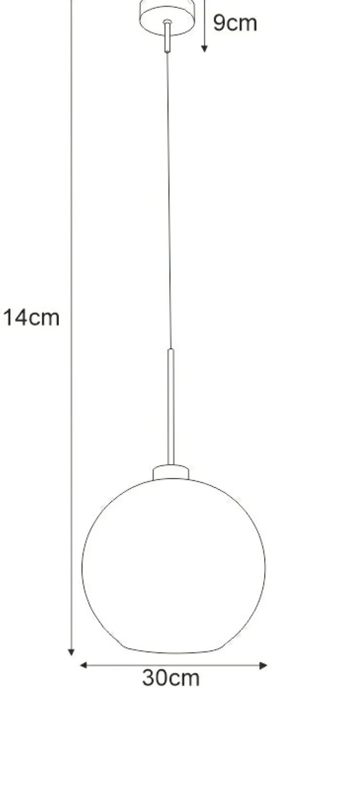 Sklep Kaja Żyrandol zwis z okrągłym kloszem K-4855 LAMBERT | Kaja Oświetlenie Hot