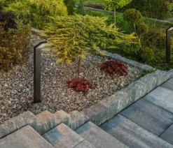 Sklep Kaja Zagięta lampa ogrodowa 75cm LED 12W 4000K OFL-7014-4K MIRA | Kaja* Lampy Ogrodowe Stojące