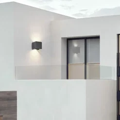 Sklep Kaja Zewnętrzna lampa ścienna LED O572WL-L6B FULTON | Kaja Oświetlenie* Kinkiety Ogrodowe