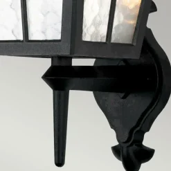 Sklep Kaja Zewnętrzna lampa naścienna BL46M-BLACK z serii CANTERBURY* Kinkiety Ogrodowe