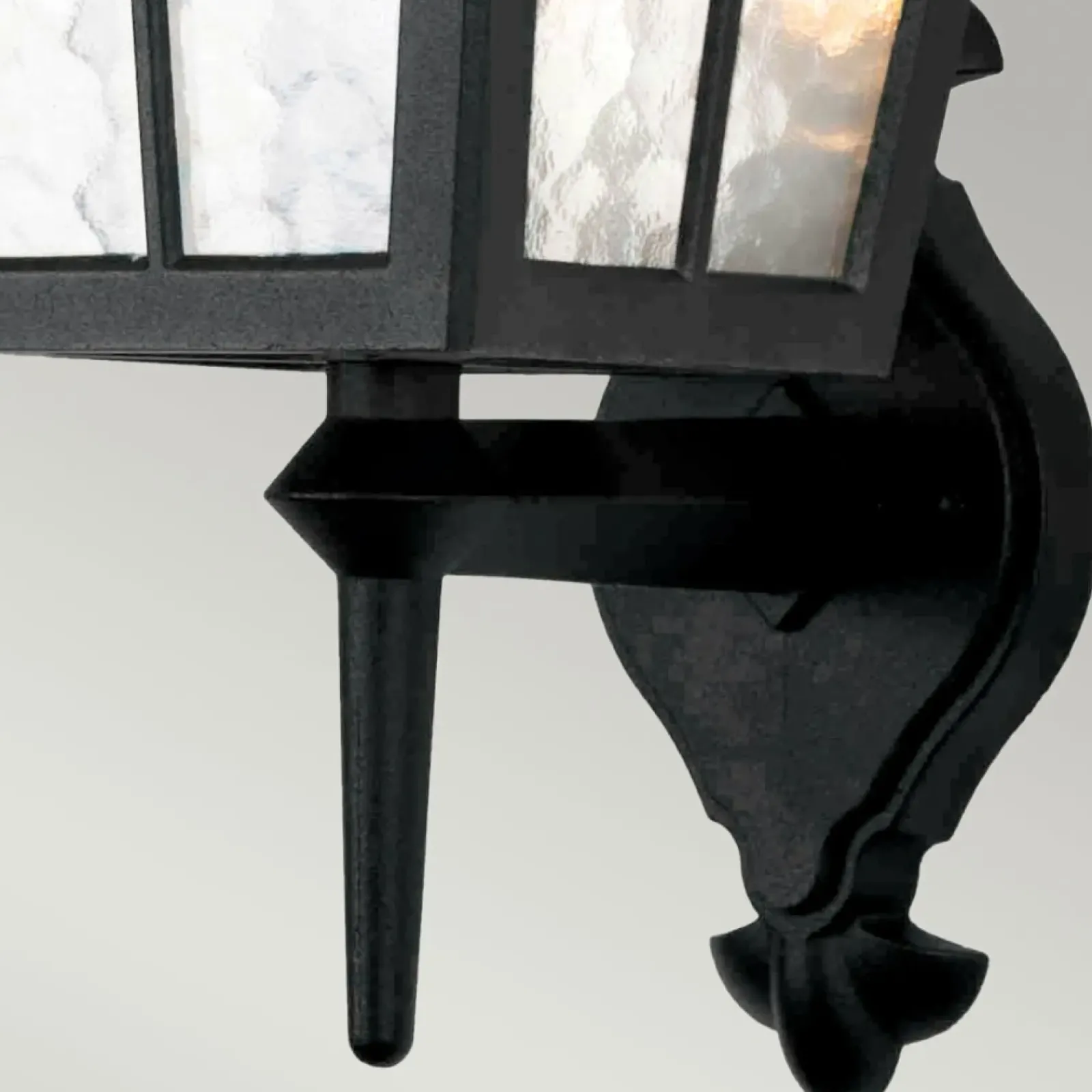 Sklep Kaja Zewnętrzna lampa naścienna BL46M-BLACK z serii CANTERBURY* Kinkiety Ogrodowe