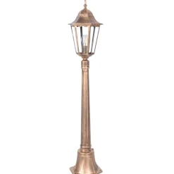 Sklep Kaja Zewnętrzna lampa stojąca retro K-6006A CZ/ZŁ LOZANA | Kaja Oświetlenie* Lampy Ogrodowe Stojące|Lampy Ogrodowe Stojące