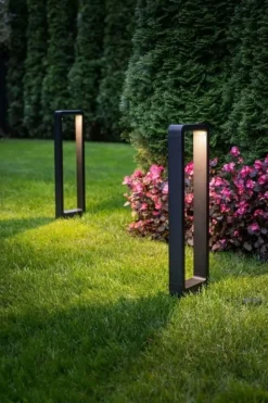Sklep Kaja Zewnętrzna lampa stojąca z wbudowanym LED-em 9118 | Kaja Oświetlenie* Lampy Ogrodowe Stojące