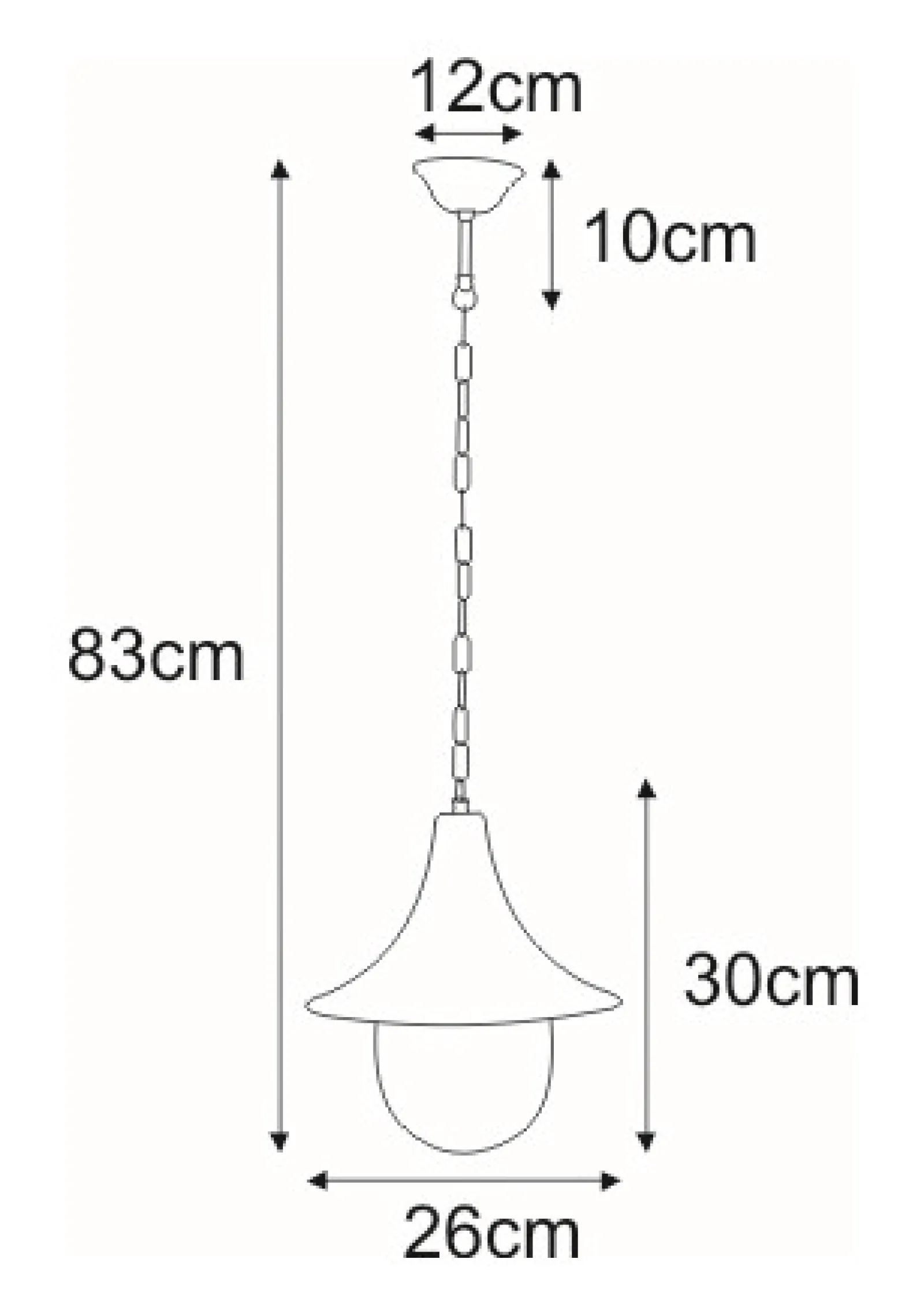 Sklep Kaja Zewnętrzna lampa wisząca na łańcuchu K-8131 CZ BOSTON | Kaja* Lampy Ogrodowe Wiszące