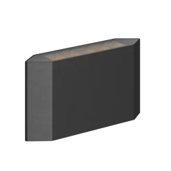 Sklep Kaja Zewnętrzny kinkiet ścienny, czarny, LED 5W O412WL-L5GF3K z serii PULL* Kinkiety Ogrodowe