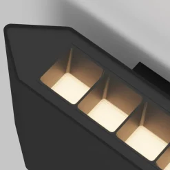 Sklep Kaja Zewnętrzny kinkiet ścienny, czarny, LED 5W O412WL-L5GF3K z serii PULL* Kinkiety Ogrodowe