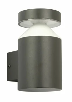 Sklep Kaja Zewnętrzny kinkiet z wbudowanym LED-em 6W DL-K100 z serii DELTA | Kaja Oświetlen* Kinkiety Ogrodowe