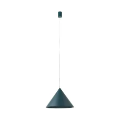 Sklep Kaja Zielona lampa wisząca na żarówkę z GU10 8003 | Kaja Oświetlenie zielony Best Sale