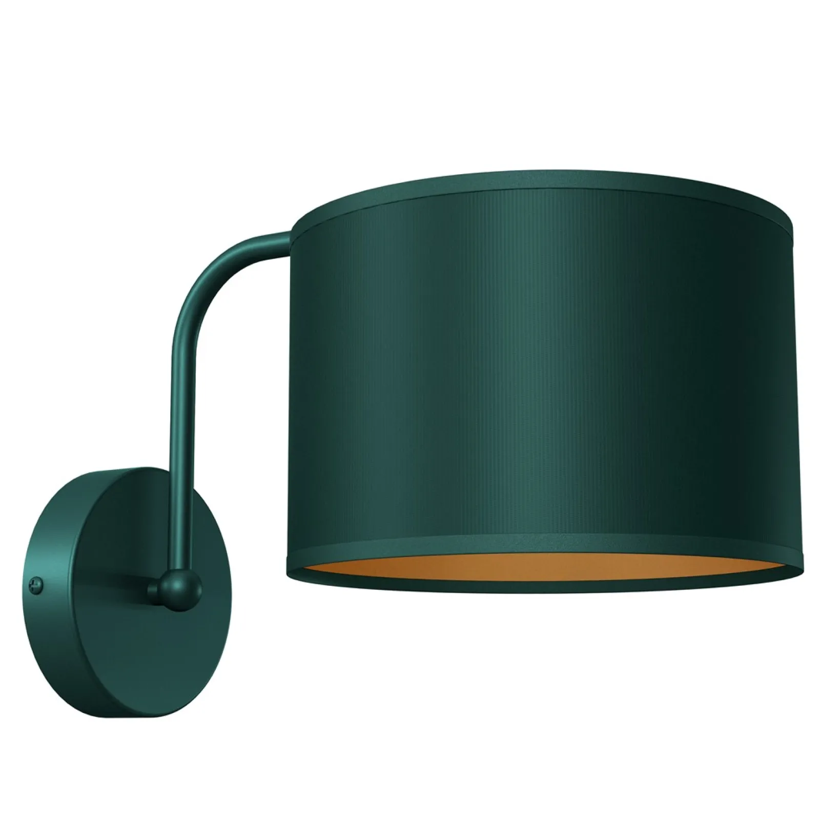 Sklep Kaja Zielono-złota lampa wisząca z abażurem MLP7872 z serii VERDE | Kaja Oświetlenie* Kinkiety Tradycyjne