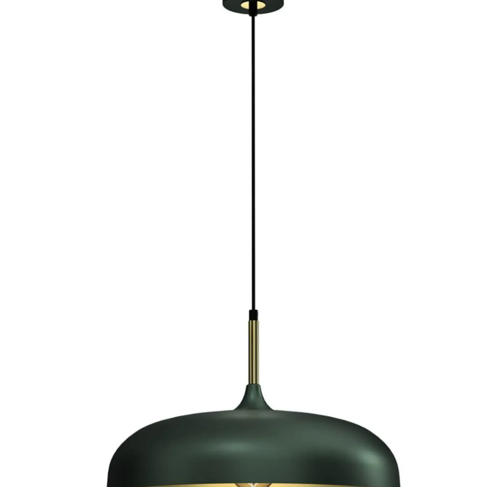 Sklep Kaja Zielono-złota lampa wisząca, metalowa MLP7900 z serii LINCOLN | Kaja Oświetlenie Cheap