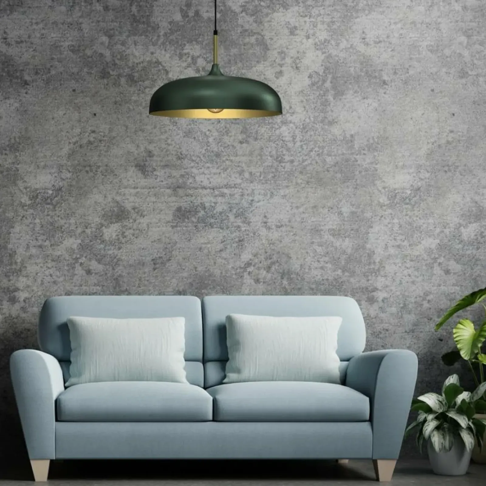 Sklep Kaja Zielono-złota lampa wisząca, metalowa MLP7900 z serii LINCOLN | Kaja Oświetlenie Cheap