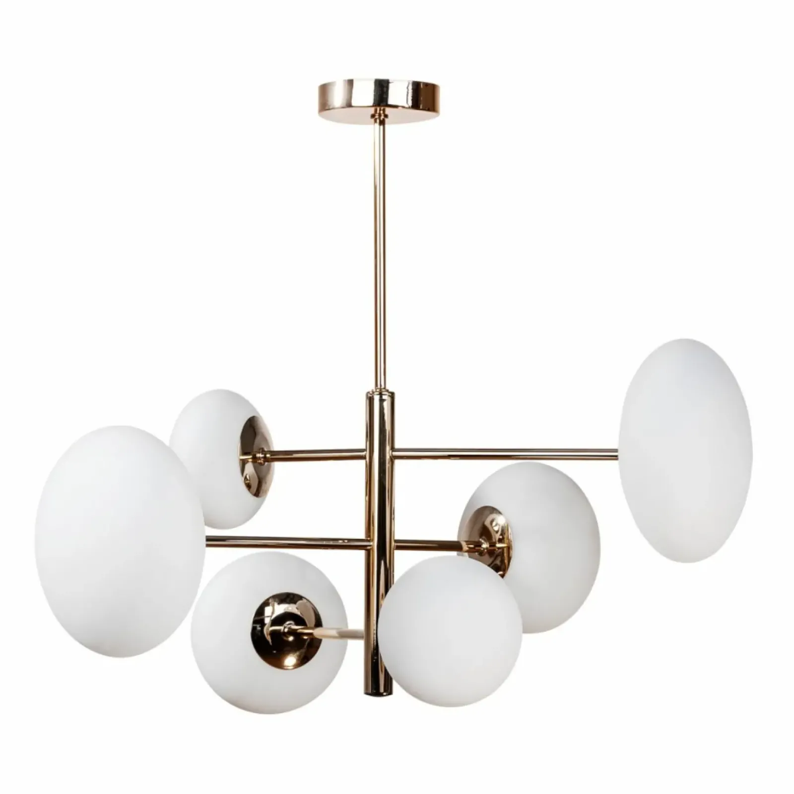 Sklep Kaja Złota, błyszcząca lampa sufitowa do salonu ZM 1197 OMI | Kaja Best Sale
