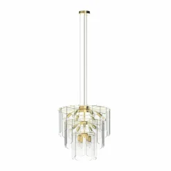 Sklep Kaja Złota, dekoracyjna lampa w stylu glamour MD3523-14L-EGN NIRA | Kaja Hot