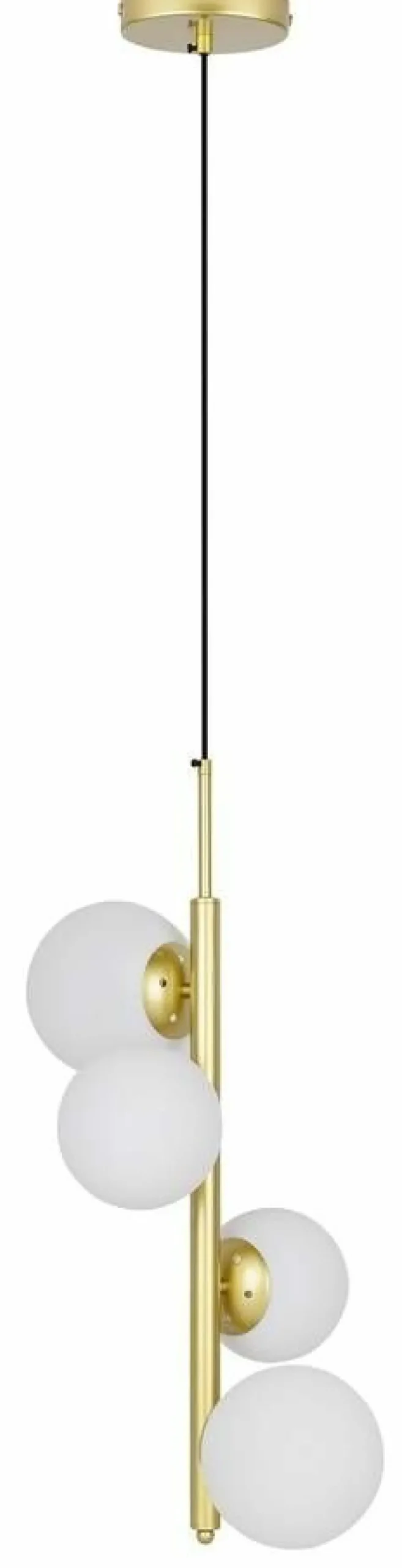 Sklep Kaja Złota, dekoracyjna lampa wisząca do salonu 34-01559 z serii CORDEL złoty Fashion