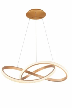 Sklep Kaja Złota, dekoracyjna lampa wisząca do sypialni AZ5097 INFINITY | Kaja Shop