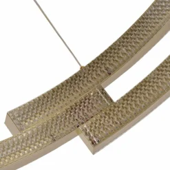 Sklep Kaja Złota, dekoracyjna lampa wisząca do salonu LP-1810/1P GD TARJA | Kaja Flash Sale