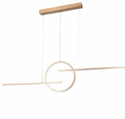 Sklep Kaja Złota, geometryczna lampa LED nad wyspę kuchenną AZ5258 LAUREN | Kaja złotopiaskowane Cheap