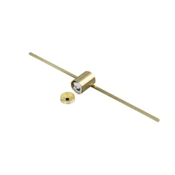 Sklep Kaja Złota lampa ścienna nad lustro LP-777/1W L GD z serii MODERN SLIM* Lampy Led