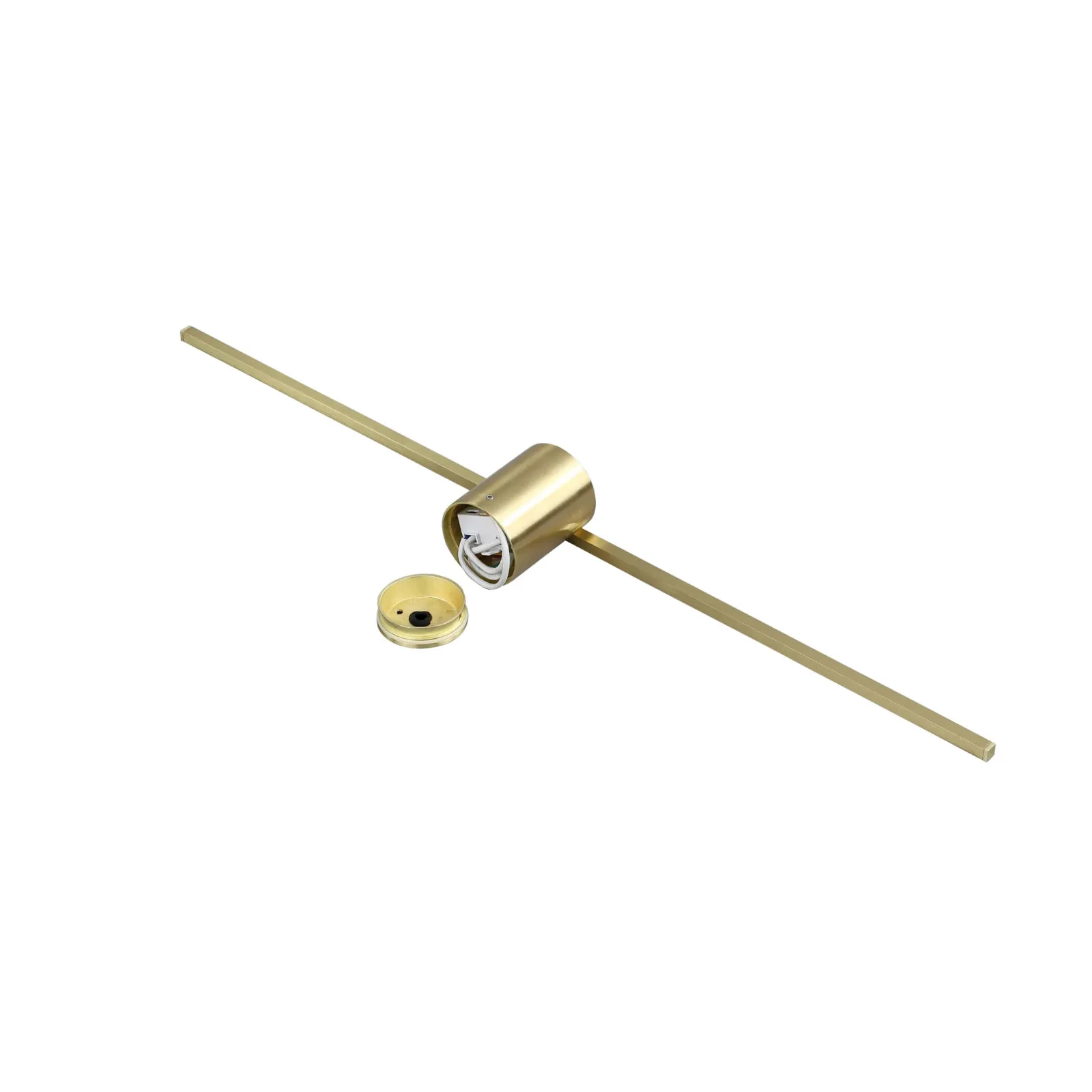 Sklep Kaja Złota lampa ścienna nad lustro LP-777/1W L GD z serii MODERN SLIM* Lampy Led