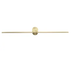 Sklep Kaja Złota lampa ścienna nad lustro LP-777/1W L GD z serii MODERN SLIM* Lampy Led